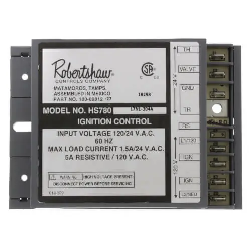 SK0240285-US20260702-105043-0 Rheem SP10758 Ignition Control HVAC Replacement Part - Image 1