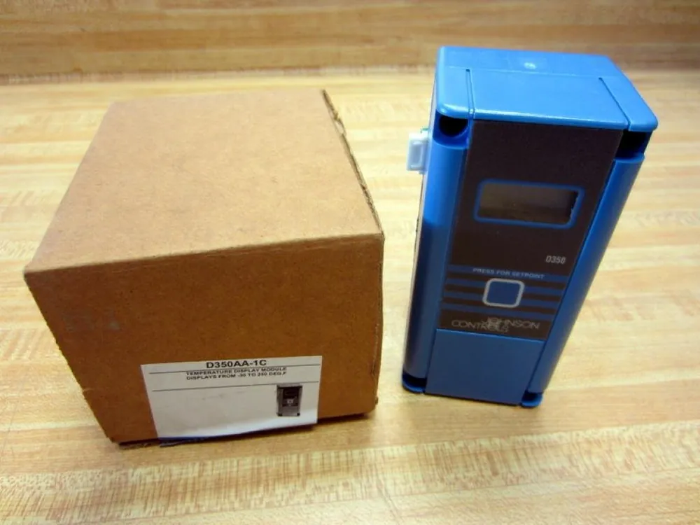 SK0240337-US20260702-105043-0 Johnson Controls D350AA-1C Digital Temperature Set Point, Fahrenheit Scale - Image 1