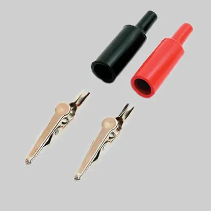 Devco 5035 Test Leads & Clips Copper 1-31/32 Inches Jaws Open 5/16 Inches