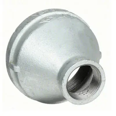 SK0241197-US20260702-105043-0 Mueller 285860 2 x 1 1/2 Galvanized Pipe Belled Reducing Coupling - Image 1