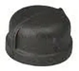 Mueller 292480 1/2 in. Black Pipe Cap