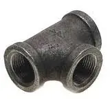 SK0241268-US20260702-105043-0 Mueller 293120 Black Pipe Tee 1/2 in - Image 1