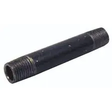 SK0241312-US20260702-105043-0 Mueller 398059 Black Pipe Nipple 1/2 in. x 8 in. - Image 1
