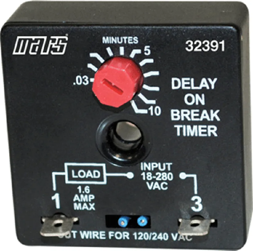 SK0241412-US20260702-105043-0 MARS 32391 Delay Timer, 240V 50/60hz .1-8 min Delay - Image 1