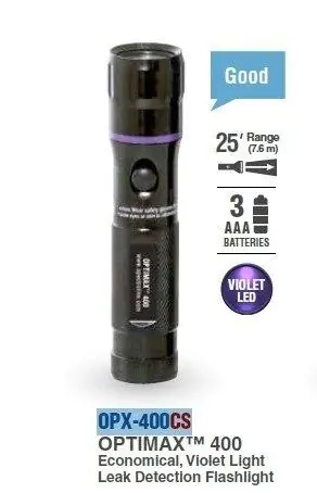 Spectronics OPX-400CS - Spectronics Violet Light Led Flashlight