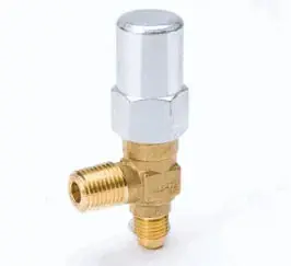Mueller A19023 Refrigeration Valve 1/2 in. NPTFE to 3/8 in. Flare