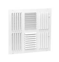 Hart & Cooley 30388 - 8X8 Ceiling Curved Blade Three Way Register
