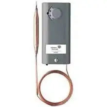 Johnson Controls A19AAF-20C Remote Bulb Temperature Control 6' Capillary SpeedT NEMA 1 3/8 X 4 in. Bulb -30/100 F 1 DIFF. 2.5+/-1.5F Fixed