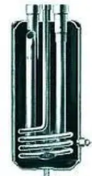 Refrigeration Research 3670 Refrigerant Suction Line Accumulator 7/8 In Connections 4 In OD x 11.3 In Tall
