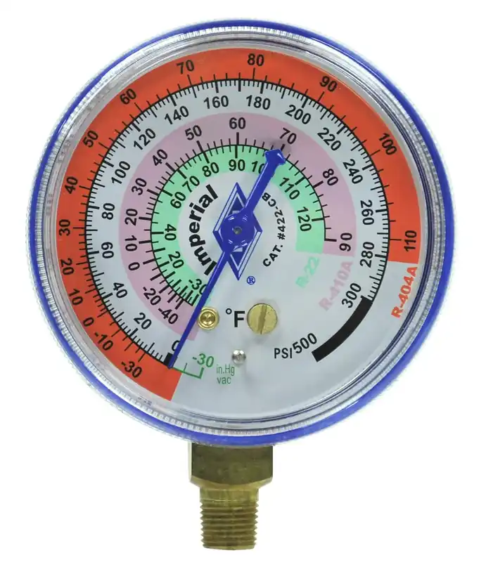 SK0242989-US20260702-105043-0 Imperial 422CB Replacement Gauge,Low Side, Blue - Image 1