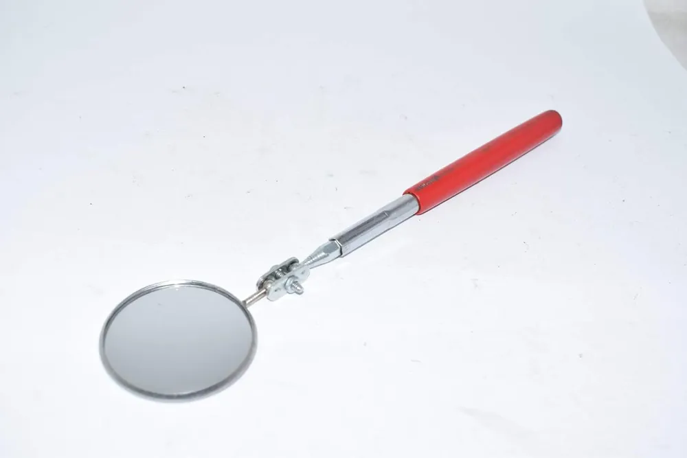SK0243070-US20260702-105043-0 Ullman C-2 Circular Telescopic Inspection Mirror 2 1/4 Inch Diameter 10 Inches Long - Image 1