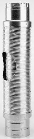 Metal-Fab MDWF0405 4 X 5' Double Wall Flexible Gas Vent Pipe