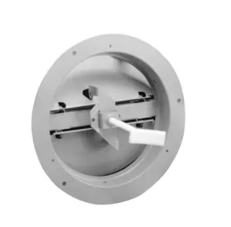 Hart & Cooley 1214 - 14 in. Round Ceiling Diffuser Butterfly Damper  (1214)