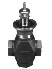 SK0244674-US20260702-105043-0 Johnson Controls VG7441ST Two-Way Push-Down-To-Open Bronze Globe Valve 46.2 Cv 2 Valve Size - Image 1