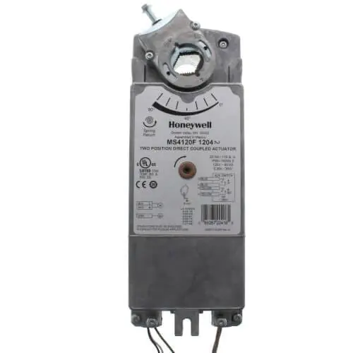 SK0244758-US20260702-105043-0 Honeywell MS4120F1204 Fast-Acting, Spring-Return Actuator Two-Position 175 lb-in 20 Nm - Image 1