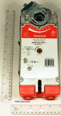 SK0244955-US20260702-105043-0 Honeywell MS8120A1007 24v 2 Pos Spring Return Direct Coupled Actuator 175 Lb-in Torque - Image 1