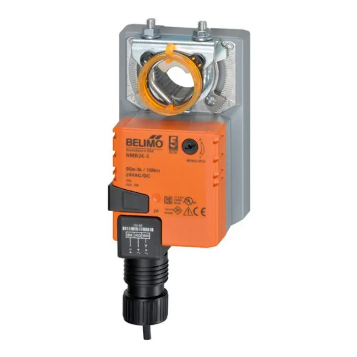 SK0244971-US20260702-105043-0 Belimo NMB24-SR Direct Coupled Actuator 90 in-lb - Image 1