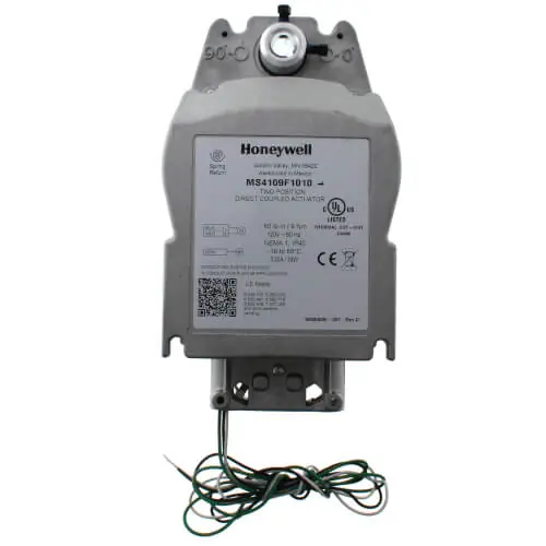 SK0244993-US20260702-105043-0 Honeywell MS4109F1010 Spring Return Fast Acting Two Position Actuator with 80 lb-in Torque - Image 1