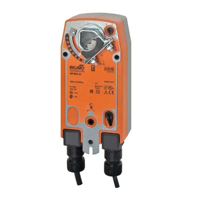SK0245197-US20260702-105043-0 Belimo NFB24-S Direct Coupled Actuator 90 lb-in - NFB24-S - Image 1