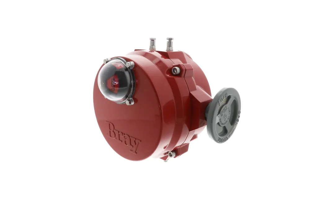 Bray 70-0060-113DC-536K 24V 2 Position Actuator w/Aux, 60 Seconds, 600 lbs, replacement for 70-0060-113DC-536A