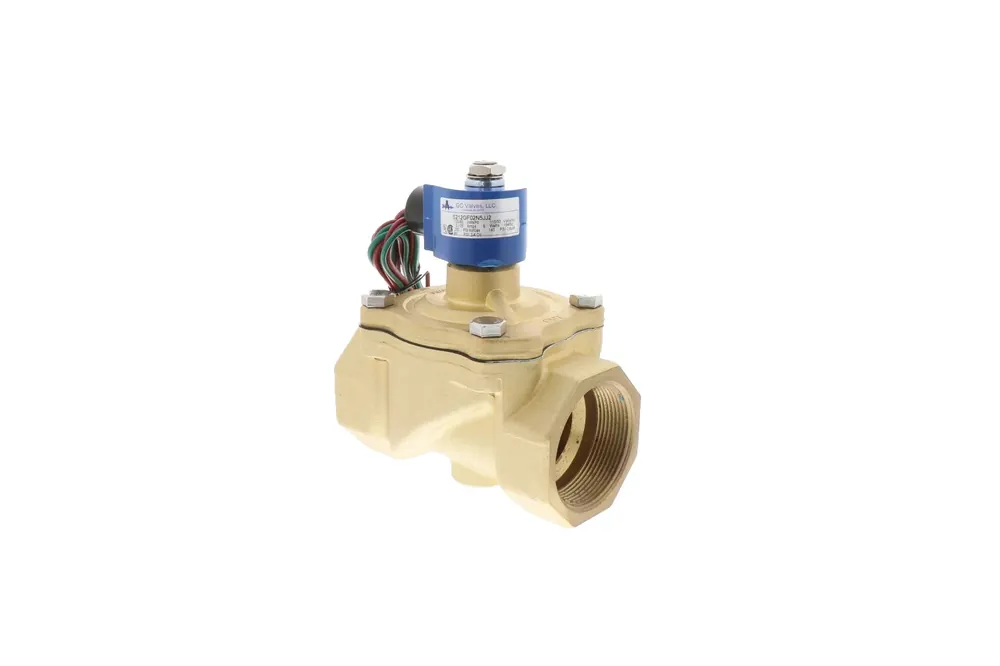 SK0245855-US20260702-105043-0 GC Valves S212GF02N5JJ2 Solenoid Valve 2 Inch Normally Open 120V Brass Body - Image 1
