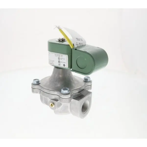 ASCO K3A651V Solenoid Valve 3/4 Inch 24V NC 5 PSI Max Gas Valve