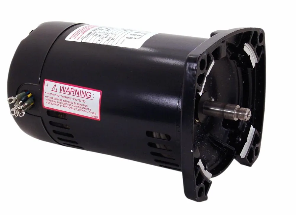 SK0246208-US20260702-105043-0 Century Q3102 Pool Pump Motor Square Flange 1 HP 3 Phase 208-230/460 Volt 48Y Frame - Image 1