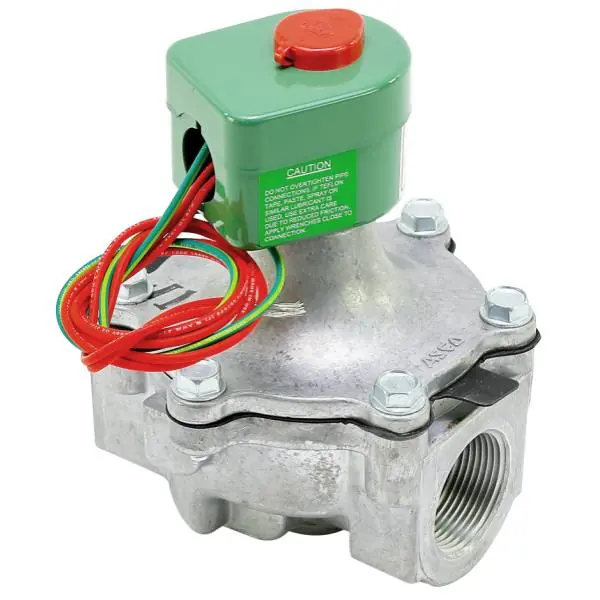 Asco 8215B60 Solenoid Valve 1.25 Inch NC 0/25 PSI Shut-Off Valve 120V