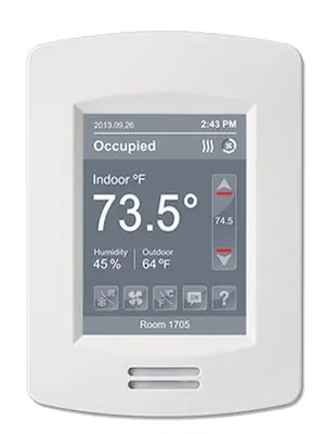 Schneider Electric VT8650U5500B Room Controller BACnet MS/TP Indoor Air Quality Control