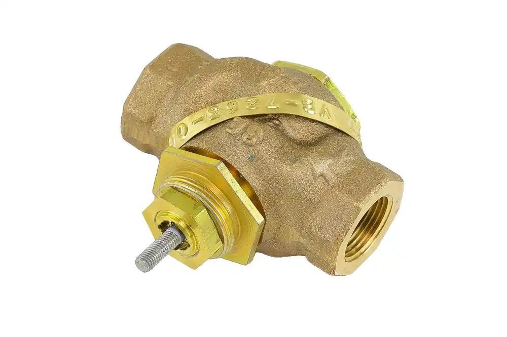 SK0246570-US20260702-105043-0 Schneider Electric VB-7263-0-4-5 Two-Way Valve 3/4 Inch NPT 5.5 GPM Bronze Body Steam - Image 1