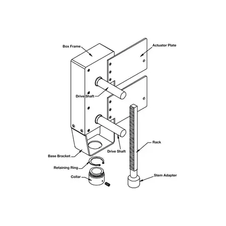 BELIMO UGLK1074 Retrofit Linkage 4-6 Inch Valve Replacement UGLK1074