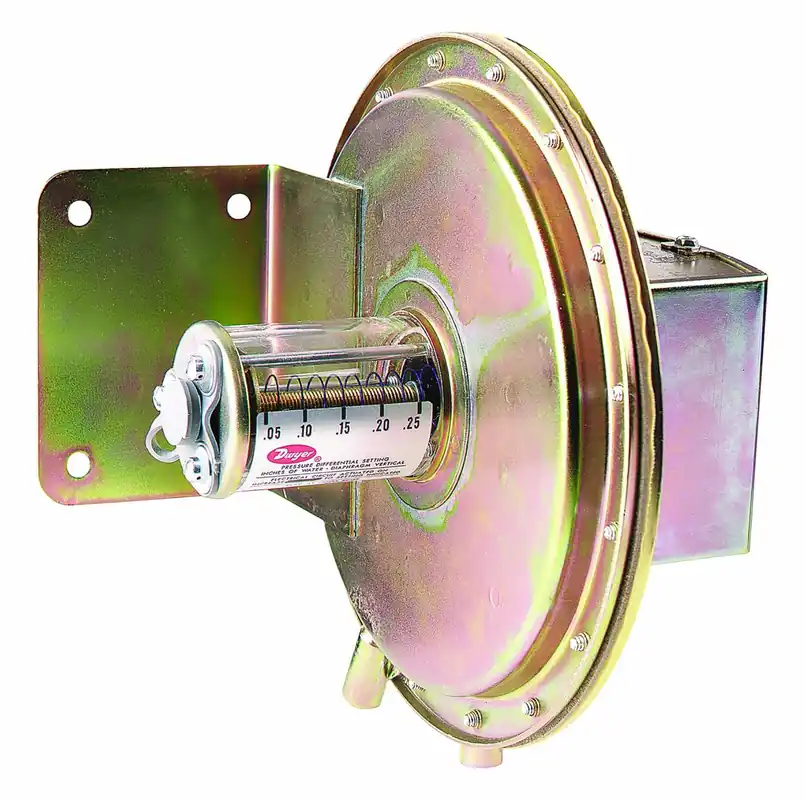 SK0247221-US20260702-105043-0 Dwyer 1638-0 Large Diaphragm Pressure Switch with Visual Set Point Adjustment - Image 1