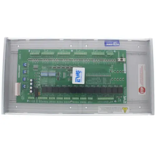 SK0247344-US20260702-105043-0 EWC Controls UZC-4 Zone Control Panel for 4 HVAC Zones with 24V Input Voltage - Image 1