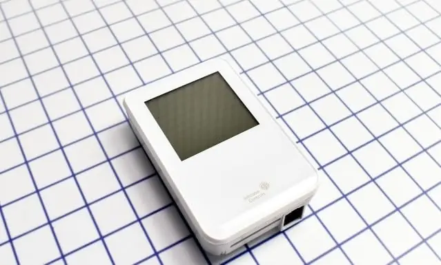 SK0247907-US20260702-105043-0 Johnson Controls NSB8BPN240-0 Network Sensor White with Display and Logo - Image 1