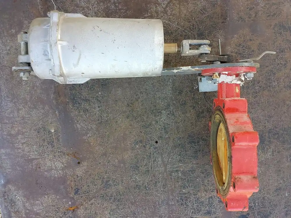 SK0248011-US20260702-105043-0 Johnson Controls D-3246-5110 Pneumatic Actuator for VF Series Butterfly Valves - Image 1