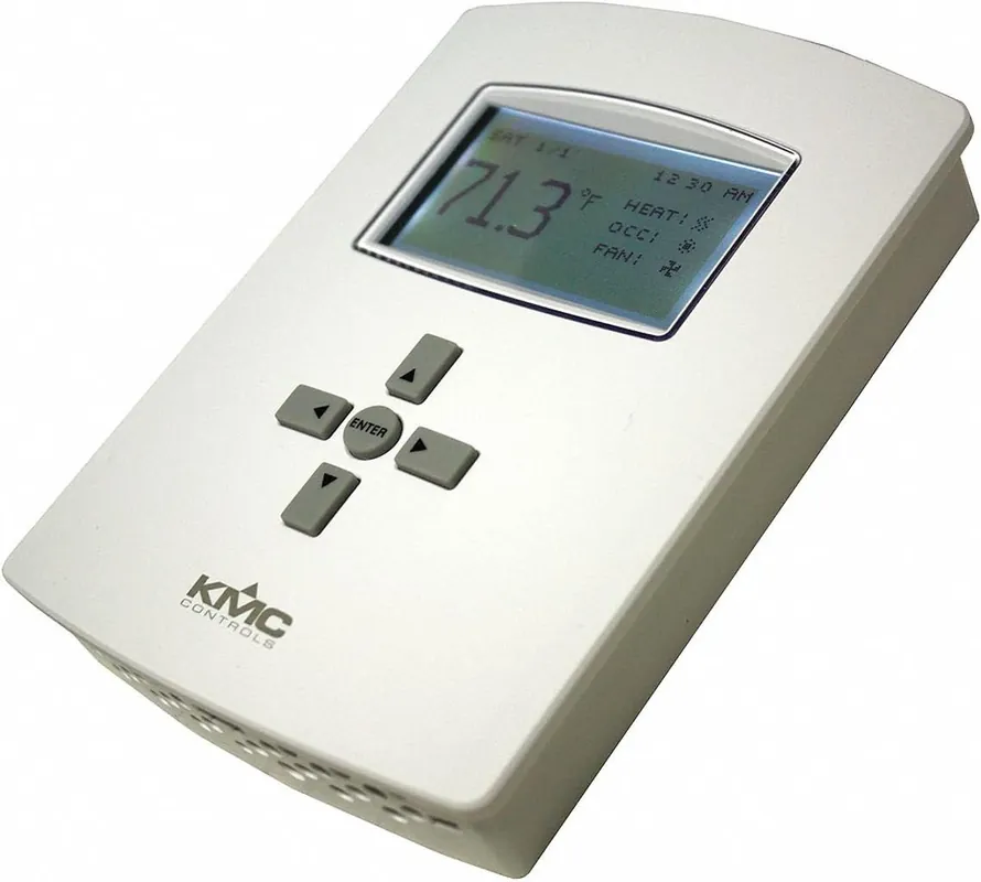 SK0248029-US20260702-105043-0 KMC CONTROLS BAC-120063CW FlexStat 6 Relays 3 Outputs Thermostat - Image 1