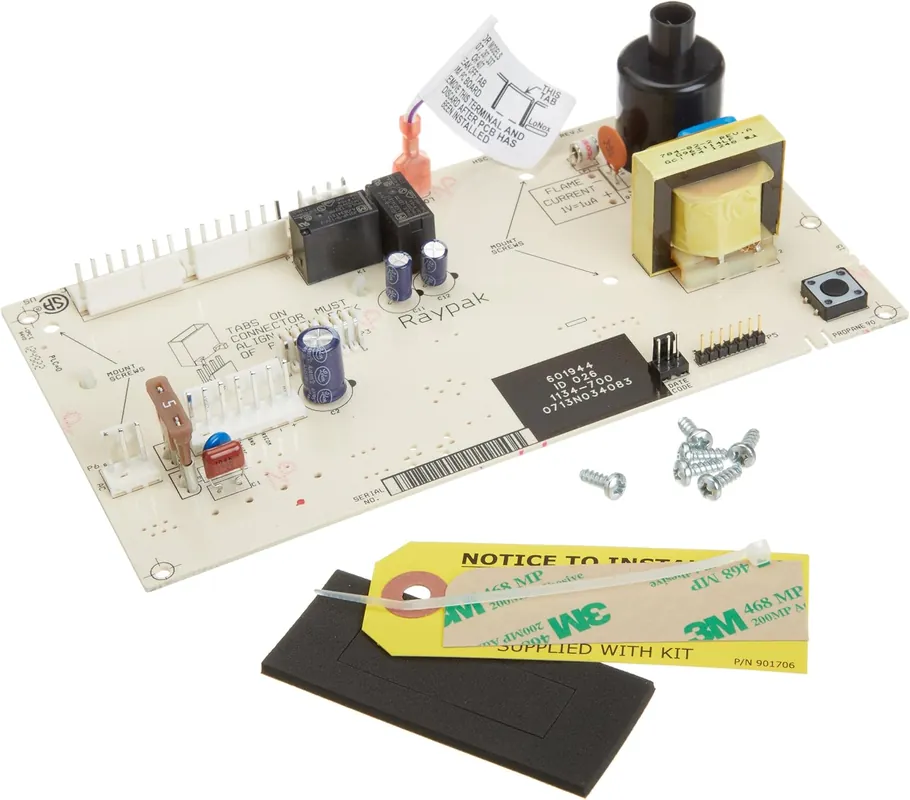 SK0248973-US20260702-105043-0 Raypak 013464F PC Board Controller Replacement Kit for 206A-408 - Image 1
