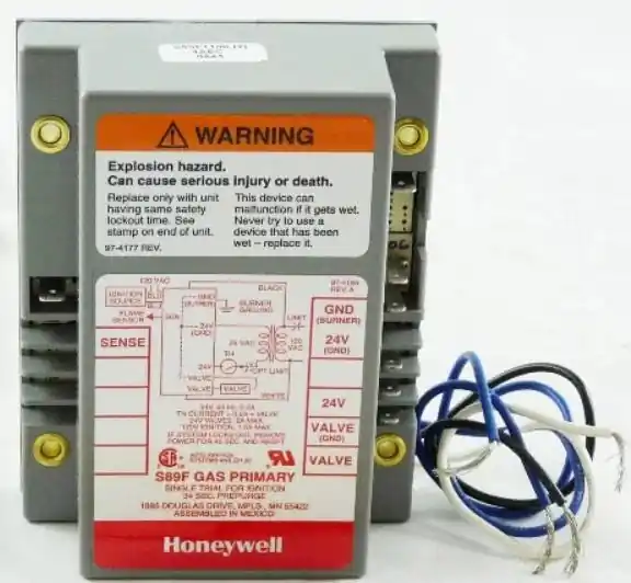 SK0249808-US20260702-105043-0 Honeywell S89F1106 Direct Spark Ignition Module 4 sec trial 4 sec lockout - Image 1