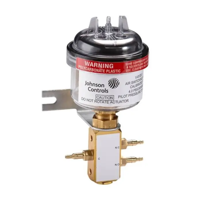 Johnson Controls V-6135-1 Pneumatic Air Switching Valve 3 Way