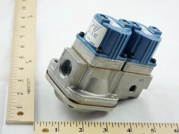 SK0249948-US20260702-105043-0 BASO G96HAA-2 Dual Operation Gas Valve 120V 3-6wc Replacement Johnson Controls G96HAA2 - Image 1
