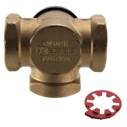 SK0250085-US20260702-105043-0 Danfoss 193B-1507 Brass VRG Valve Body 3-Way 46.8Cv - Image 1