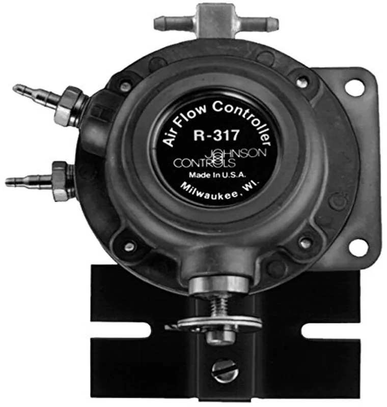 SK0250297-US20260702-105043-0 Johnson Controls R-317-1 Air Flow Controller 0.05 to 1 WG Differential Pressure Range - Image 1