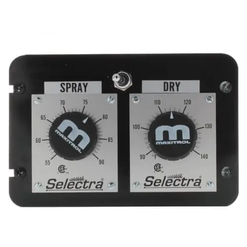 SK0250404-US20260702-105043-0 Maxitrol TD214G Dual Remote Temperature Selector with Range Selector Industrial Electrical - Image 1