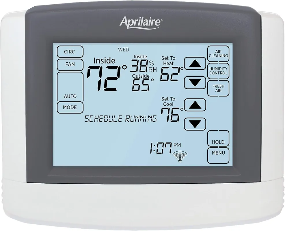 SK0250725-US20260702-105043-0 Aprilaire 8620W Universal Wi-Fi Touchscreen Thermostat with IAQ Control - Image 1