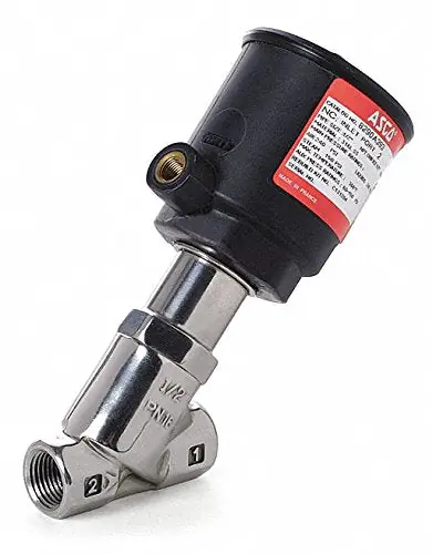 SK0250742-US20260702-105043-0 CAI - ASCO 8290A386 Angle Body Piston Valve 2-Way/2-Position Normally Closed - Image 1