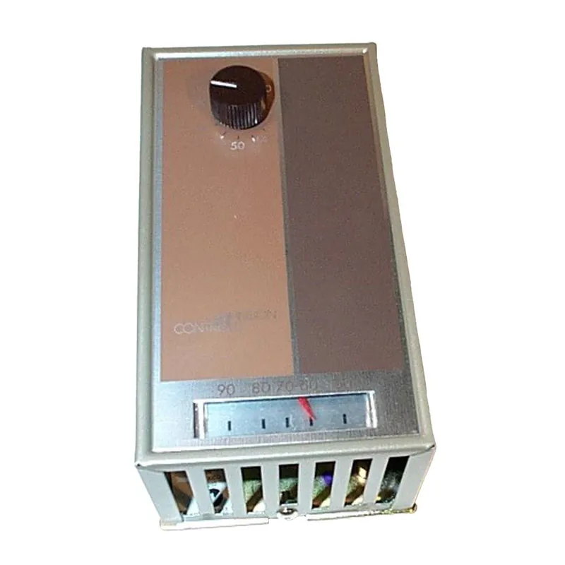 SK0251080-US20260702-105043-0 JOHNSON CONTROLS T25A-1 Line Voltage Wall Thermostat 40-90°F - Image 1