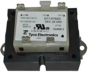 Goodman TFK01 Transformer - Kit PRI 208/240V 24V SEC 40VA (Tyco #4000-09E07AE79)