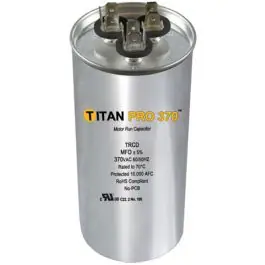 Packard TRCD205 20/5 MFD Round Dual Motor Run Capacitor (370V)