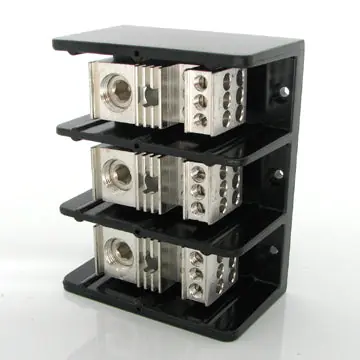 Warren 1443551 - Three Pole Terminal Block (1443551)
