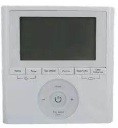 Midea Ductless KSACN0401AAA Wired Remote Controller 7-Day Programmable